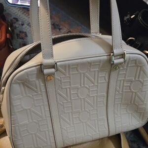 luxe CELINE embossed leather handbag as is no returns very clean
